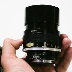 Vintage Nikon NIKKOR 105mm f/1.8 Ai-S Lens
