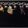 Ladies "glamour Holiday Time Accessories Theme"  Shiny Enamel Charm Bracelet. Image 2