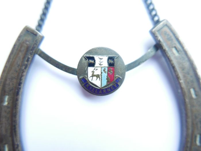 Vintage Killarney Good Luck Horseshoe 6,5" x 3,5"