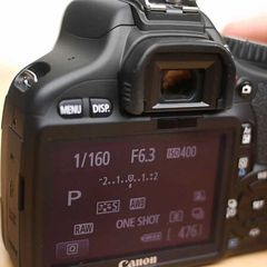 Canon EOS 550d/T2i /Kiss X4 1080p/30fps video /Broken viewfinder
