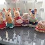 Sylvanian families dolls dressed Image 2