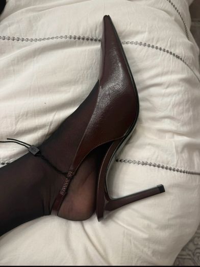 Stradivarius slingback heels