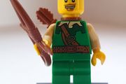 Lego CMF COL01-14 Forestman (2010) 100% Complete