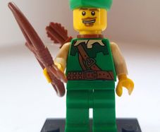 Lego CMF COL01-14 Forestman (2010) 100% Complete