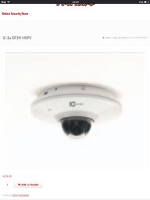 PRICE DROP !!! 3 MegaPixel Compact Dome Network PTZ CCTV Camera
