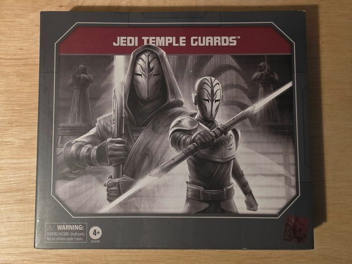 Star Wars Jedi Temple Guards 6" Scale Black Series New & Unopened