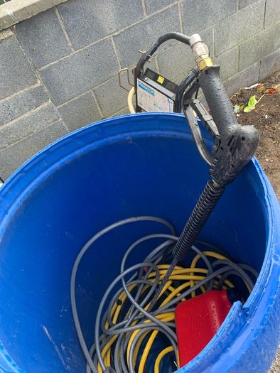 power washer all the parts including new hose