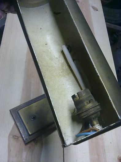 3 old lamps for spares or restoration