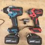2x ONEVAN Cordless Impact Wrenches + Batteries, Charger & Accessories Image 7