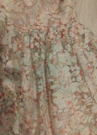 Leigh Tucker Willow pink floral Dress size 7-8