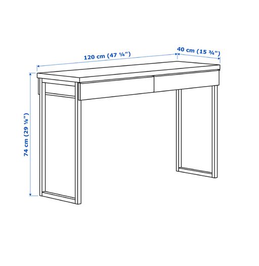 Ikea Best BURS high gloss desk