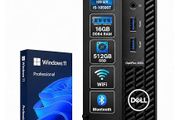 Dell Optiplex 3080 Mini PC Core i5 10500 (10th Gen) 16GB RAM 500GB SSD Windows 11 Pro