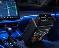 OBD2 Diagnostic Scanner, Bluetooth Car Diagnostic Tool, Compatible with All OBDII Protocol Vehicles Since 1996,