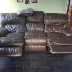 Free 3 seater reclining sofa