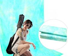 2.8 x 4m Sky Blue Muslin Photography Background