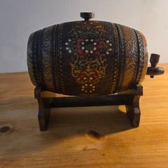Vintage decorative barrel