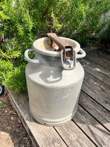 random Vintage Metal Milk Churn