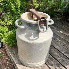 random Vintage Metal Milk Churn