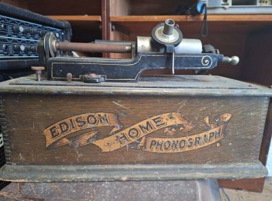 Antique Edison Home Phonograph