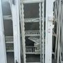 Cold room door with frame and shelving Image 2