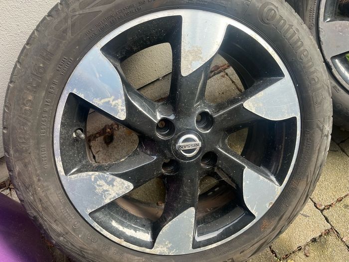 Nissan Note 2018 model alloys & tyres