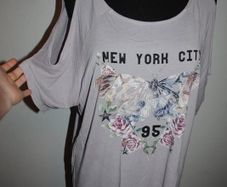 Atmosphere cold shoulders printed top size UK16 EU44 Postage included