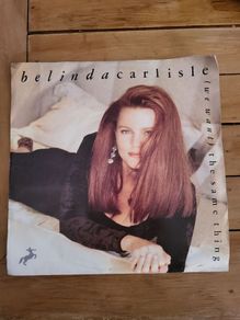 Belinda Carlisle We Want The Same Thing 7 inch Single 1990 Virgin