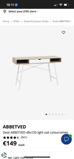 Study desk