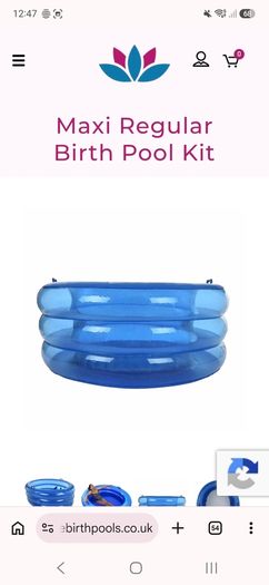 maxi birthing pool