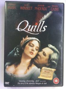 Quills [2000] Kate Winslet, Geogfrey Rush, Joaquin Pheonix & Michael Caine [Movie DVD]