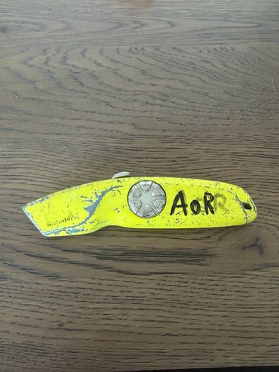 Hultafors Knife / Stanley Knife Yellow / Orange
