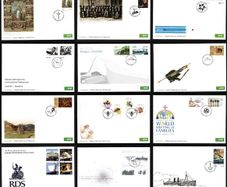 Collection 2018 Ireland Commemorative Stamps An Post First Day Cover (FDC). Collection of 18 covers.