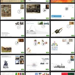 Collection 2018 Ireland Commemorative Stamps An Post First Day Cover (FDC). Collection of 18 covers.