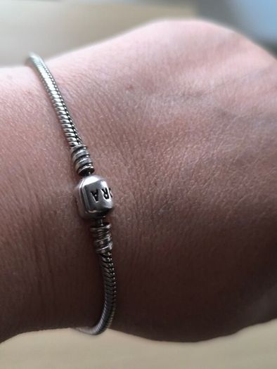 Pandora Sterling Silver Snake Chain Bracelet 24cm