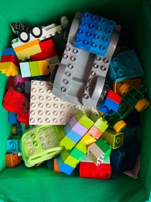 Duplo - Full Kallax box of assorted Duplo