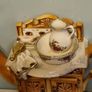 Rare Collectible Royal Albert 'Old Country Roses' Large Washstand Teapot  by Cardew Design Image 5