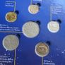 Malta double set of 14 coins pre euro & first year euro 2008 UNC Image 2