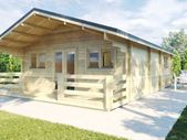 Two Bedroom Log Cabin Type C