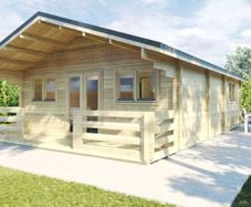 Two Bedroom Log Cabin Type C