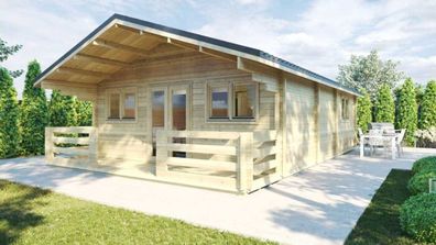 Two Bedroom Log Cabin Type C