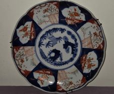 Antique hand paint Japanese Plate