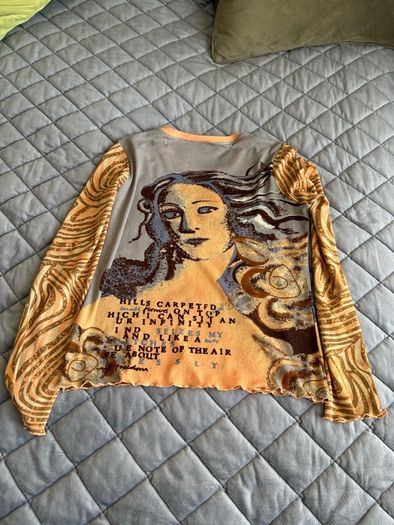 Vintage Steilmann graphic art top