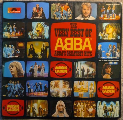 LP The Very Best of ABBA, Polydor 2xLP, Germany press, 1976.