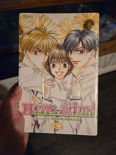 Hana-Kimi Manga volume 7-8-9 (unopened)