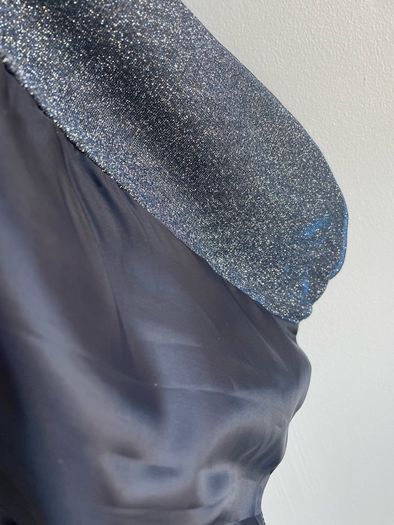Pixie Daisy open style blazer metallic effect size 14