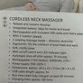 Cordless Neck Massager Image 2