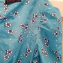 Savida blue floral top size 8 Image 3