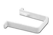PVC Square Down Pipe Bracket White