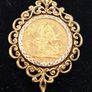 Full sovereign coin mounted in 9ct yellow gold pendant Image 2