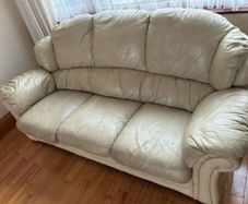 3 seater Leather Couch